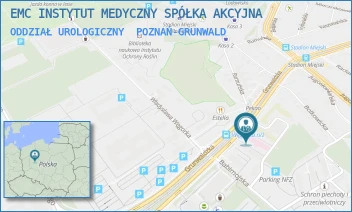 ODDZIAŁ UROLOGICZNY - EMC INSTYTUT MEDYCZNY SPÓŁKA AKCYJNA - GRUNWALDZKA 156,  POZNAŃ-GRUNWALD