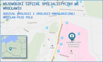 ODDZIAŁ UROLOGII I UROLOGII ONKOLOGICZNEJ - WOJEWÓDZKI SZPITAL SPECJALISTYCZNY WE WROCŁAWIU - UL. HENRYKA MICHAŁA KAMIEŃSKIEGO 73A,  WROCŁAW-PSIE POLE