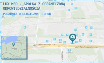 PORADNIA UROLOGICZNA - LUX MED - SPÓŁKA Z OGRANICZONĄ ODPOWIEDZIALNOŚCIĄ - MARII SKŁODOWSKIEJ-CURIE 73,  TORUŃ