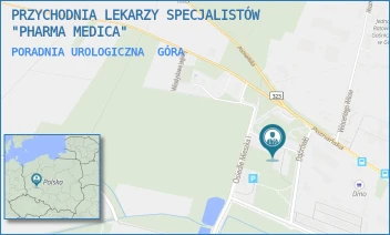 PORADNIA UROLOGICZNA - PRZYCHODNIA LEKARZY SPECJALISTÓW "PHARMA MEDICA" - UL. ŚWIĘTOSŁAWY 1,  GÓRA