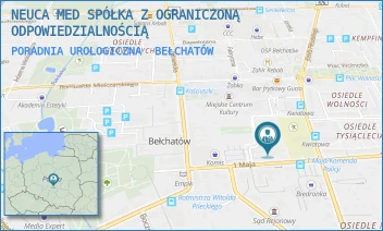 PORADNIA UROLOGICZNA - ŚWIAT ZDROWIA OPERATOR MEDYCZNY SP. Z O.O - UL. 1 MAJA 4,  BEŁCHATÓW