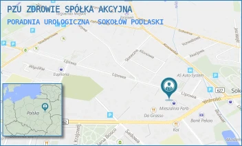 PORADNIA UROLOGICZNA - PZU ZDROWIE SPÓŁKA AKCYJNA - LIPOWA 5,  SOKOŁÓW PODLASKI