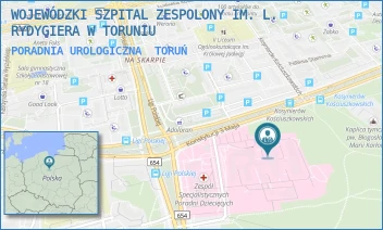 PORADNIA UROLOGICZNA - WOJEWÓDZKI SZPITAL ZESPOLONY IM. L. RYDYGIERA W TORUNIU - KONSTYTUCJI 3 MAJA 42/-,  TORUŃ