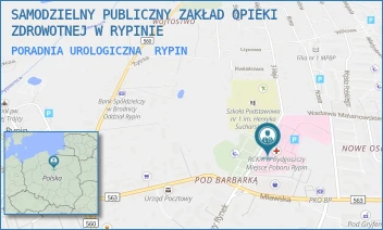 PORADNIA UROLOGICZNA - SAMODZIELNY PUBLICZNY ZAKŁAD OPIEKI ZDROWOTNEJ W RYPINIE - 3 MAJA 2,  RYPIN