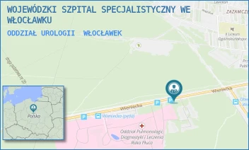 ODDZIAŁ UROLOGII - WOJEWÓDZKI SZPITAL SPECJALISTYCZNY WE WŁOCŁAWKU - WIENIECKA 49,  WŁOCŁAWEK