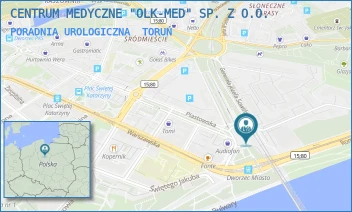 PORADNIA UROLOGICZNA - CENTRUM MEDYCZNE "OLK-MED" SP. Z O.O. - PLAC 18 STYCZNIA 4,  TORUŃ