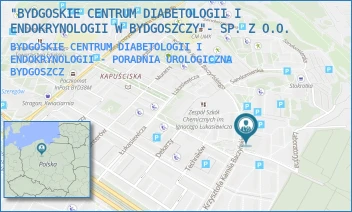 BYDGOSKIE CENTRUM DIABETOLOGII I ENDOKRYNOLOGII - PORADNIA UROLOGICZNA - "BYDGOSKIE CENTRUM DIABETOLOGII I ENDOKRYNOLOGII W BYDGOSZCZY"- SP. Z O.O. - K.K.BACZYŃSKIEGO 17/-,  BYDGOSZCZ