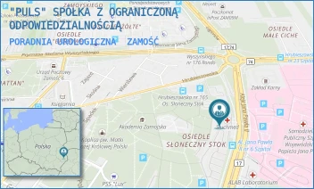 PORADNIA UROLOGICZNA - "PULS" SPÓŁKA Z OGRANICZONĄ ODPOWIEDZIALNOŚCIĄ - JANA PAWŁA II 19,  ZAMOŚĆ