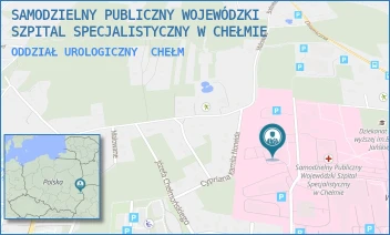 ODDZIAŁ UROLOGICZNY - SAMODZIELNY PUBLICZNY WOJEWÓDZKI SZPITAL SPECJALISTYCZNY W CHEŁMIE - SZPITALNA 53B/PAW. 1A,  CHEŁM