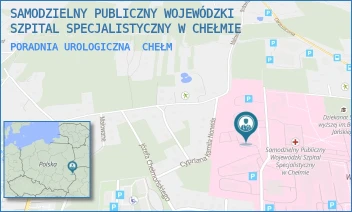 PORADNIA UROLOGICZNA - SAMODZIELNY PUBLICZNY WOJEWÓDZKI SZPITAL SPECJALISTYCZNY W CHEŁMIE - SZPITALNA 53 B,  CHEŁM