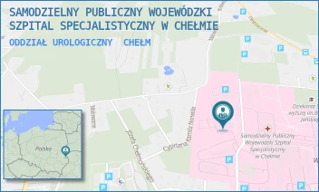 ODDZIAŁ UROLOGICZNY - SAMODZIELNY PUBLICZNY WOJEWÓDZKI SZPITAL SPECJALISTYCZNY W CHEŁMIE - SZPITALNA 53B,  CHEŁM