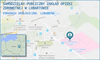 PORADNIA UROLOGICZNA - SAMODZIELNY PUBLICZNY ZAKŁAD OPIEKI ZDROWOTNEJ W LUBARTOWIE - CICHA 14,  LUBARTÓW