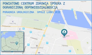 PORADNIA UROLOGICZNA - POWIATOWE CENTRUM ZDROWIA SPÓŁKA Z OGRANICZONĄ ODPOWIEDZIALNOŚCIĄ - SZPITALNA 9,  OPOLE LUBELSKIE