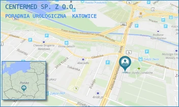 PORADNIA UROLOGICZNA - CENTERMED SP. Z O.O. - UL. FELIKSA BOCHEŃSKIEGO 38A,  KATOWICE