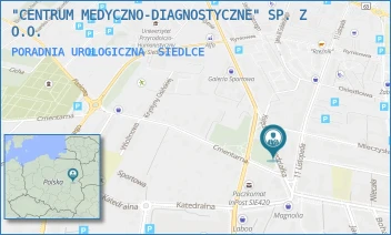 PORADNIA UROLOGICZNA - "CENTRUM MEDYCZNO-DIAGNOSTYCZNE" SP. Z O.O. - KSIĘDZA JANA NIEDZIAŁKA 14,  SIEDLCE