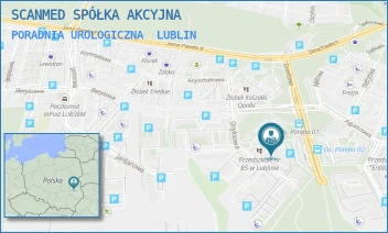 PORADNIA UROLOGICZNA - SCANMED SPÓŁKA AKCYJNA - ONYKSOWA 10,  LUBLIN