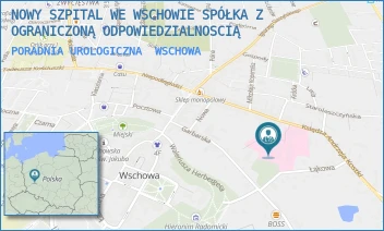 PORADNIA UROLOGICZNA - NOWY SZPITAL WE WSCHOWIE SPÓŁKA Z OGRANICZONĄ ODPOWIEDZIALNOSCIĄ - UL. KS. A KOSTKI 33,  WSCHOWA