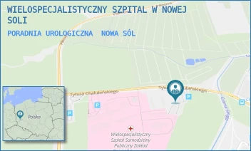 PORADNIA UROLOGICZNA - WIELOSPECJALISTYCZNY SZPITAL W NOWEJ SOLI - UL. CHAŁUBIŃSKIEGO 1,  NOWA SÓL