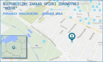 PORADNIA UROLOGICZNA - NIEPUBLICZNY ZAKŁAD OPIEKI ZDROWOTNEJ "MEDYK" - UL. WŁADYSŁAWA JAGIEŁŁY 23,  ZDUŃSKA WOLA