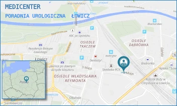 PORADNIA UROLOGICZNA - MEDICENTER - UL. 3 MAJA 15,  ŁOWICZ