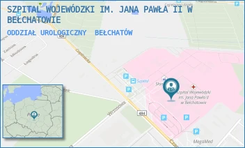 ODDZIAŁ UROLOGICZNY - SZPITAL WOJEWÓDZKI IM. JANA PAWŁA II W BEŁCHATOWIE - CZAPLINIECKA 123,  BEŁCHATÓW