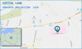 PORADNIA UROLOGICZNA - DAVITA SPÓŁKA Z OGRANICZONĄ ODPOWIEDZIALNOŚCIĄ - UL. WARSZAWSKA 62A,  ŁASK