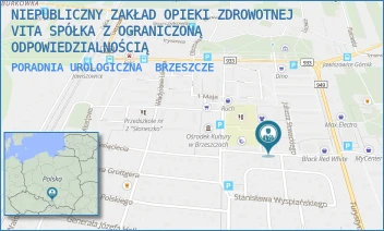 PORADNIA UROLOGICZNA - NIEPUBLICZNY ZAKŁAD OPIEKI ZDROWOTNEJ "VITA" SPÓŁKA ZOGRANICZONĄ ODPOWIEDZIALNOŚCIĄ - UL. PIŁSUDSKIEGO 6,  BRZESZCZE