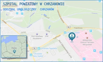 ODDZIAŁ UROLOGICZNY - SZPITAL POWIATOWY W CHRZANOWIE - UL. TOPOLOWA 16,  CHRZANÓW