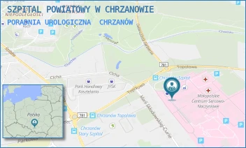 PORADNIA UROLOGICZNA - SZPITAL POWIATOWY W CHRZANOWIE - UL. TOPOLOWA 16,  CHRZANÓW