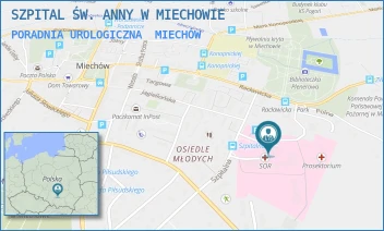 PORADNIA UROLOGICZNA - SZPITAL ŚW. ANNY W MIECHOWIE - UL. SZPITALNA 3,  MIECHÓW