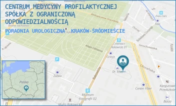 PORADNIA UROLOGICZNA - CENTRUM MEDYCYNY PROFILAKTYCZNEJ SPÓŁKA Z OGRANICZONĄ ODPOWIEDZIALNOŚCIĄ - UL. OLSZAŃSKA 5,  KRAKÓW-ŚRÓDMIEŚCIE