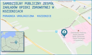 PORADNIA UROLOGICZNA - SAMODZIELNY PUBLICZNY ZESPÓŁ ZAKŁADÓW OPIEKI ZDROWOTNEJ W KOZIENICACH - AL. WŁ. SIKORSKIEGO 10,  KOZIENICE