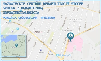 PORADNIA UROLOGICZNA - MAZOWIECKIE CENTRUM REHABILITACJI STOCER SPÓŁKA Z OGRANICZONĄ ODPOWIEDZIALNOŚCIĄ - WARSZTATOWA 1,  PRUSZKÓW