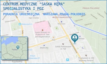 PORADNIA UROLOGICZNA - DORADZTWO I ZARZĄDZANIE W OPIECE ZDROWOTNEJ A.K. SP. Z.O.O - MIĘDZYNARODOWA 56,  WARSZAWA PRAGA-POŁUDNIE
