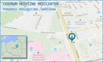 PORADNIA UROLOGICZNA - CENTRUM MEDYCZNE MEDICENTER - WOŁOSKA 88,  WARSZAWA