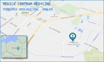 PORADNIA UROLOGICZNA - MEDICA CENTRUM MEDYCZNE - KILIŃSKIEGO 50,  ZWOLEŃ