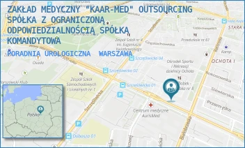 PORADNIA UROLOGICZNA - ZAKŁAD MEDYCZNY "KAAR-MED" OUTSOURCING SPÓŁKA Z OGRANICZONĄ ODPOWIEDZIALNOŚCIĄ SPÓŁKA KOMANDYTOWA - BITWY WARSZAWSKIEJ 1920 R 10/23,  WARSZAWA