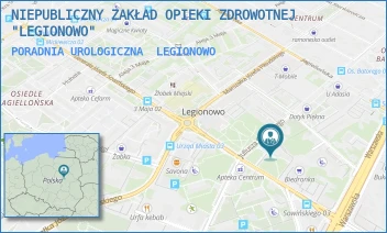 PORADNIA UROLOGICZNA - NIEPUBLICZNY ZAKŁAD OPIEKI ZDROWOTNEJ "LEGIONOWO" - SOWIŃSKIEGO 4,  LEGIONOWO