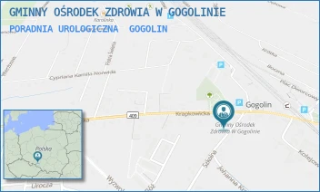 PORADNIA UROLOGICZNA - GMINNY OŚRODEK ZDROWIA W GOGOLINIE - UL. SZKOLNA 2,  GOGOLIN