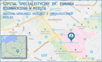ODDZIAŁ UROLOGII OGÓLNEJ I ONKOLOGICZNEJ - SZPITAL SPECJALISTYCZNY IM. EDMUNDA BIERNACKIEGO W MIELCU - UL. ŻEROMSKIEGO 22,  MIELEC