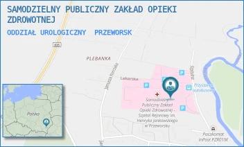 ODDZIAŁ UROLOGICZNY - SAMODZIELNY PUBLICZNY ZAKŁAD OPIEKI ZDROWOTNEJ - UL. SZPITALNA 16,  PRZEWORSK