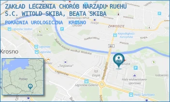 PORADNIA UROLOGICZNA - ZAKŁAD LECZENIA CHORÓB NARZĄDU RUCHU S.C. WITOLD SKIBA, BEATA SKIBA - UL. BURSAKI 29B,  KROSNO