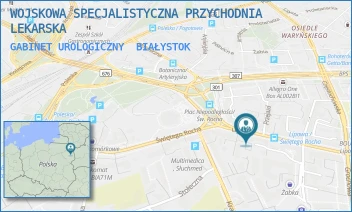 GABINET UROLOGICZNY - WOJSKOWA SPECJALISTYCZNA PRZYCHODNIA LEKARSKA - LIPOWA 47,  BIAŁYSTOK
