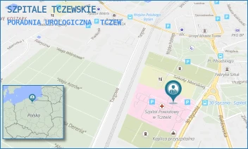 PORADNIA UROLOGICZNA - SZPITALE TCZEWSKIE - UL. 30 STYCZNIA 57/58,  TCZEW