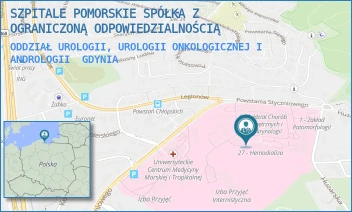 ODDZIAŁ UROLOGII, UROLOGII ONKOLOGICZNEJ I ANDROLOGII - SZPITALE POMORSKIE SPÓŁKA Z OGRANICZONĄ ODPOWIEDZIALNOŚCIĄ - UL. POWSTANIA STYCZNIOWEGO 1, GDYNIA