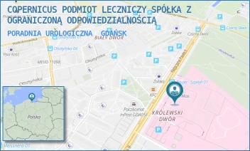 PORADNIA UROLOGICZNA - COPERNICUS PODMIOT LECZNICZY SPÓŁKA Z OGRANICZONĄ ODPOWIEDZIALNOŚCIĄ - ALEJA JANA PAWŁA II 50,  GDAŃSK