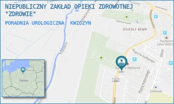 PORADNIA UROLOGICZNA - NIEPUBLICZNY ZAKŁAD OPIEKI ZDROWOTNEJ "ZDROWIE" - UL. GEN. JÓZEFA HALLERA 31,  KWIDZYN
