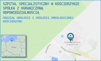 ODDZIAŁ UROLOGII I UROLOGII ONKOLOGICZNEJ - SZPITAL SPECJALISTYCZNY W KOŚCIERZYNIE SPÓŁKA Z OGRANICZONĄ ODPOWIEDZIALNOŚCIĄ - UL. A. PIECHOWSKIEGO 36,  KOŚCIERZYNA