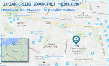 PORADNIA UROLOGICZNA - ZAKŁAD OPIEKI ZDROWOTNEJ "MEDPHARMA" - AL. JANA PAWŁA II 5,  STAROGARD GDAŃSKI