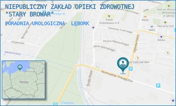 PORADNIA UROLOGICZNA - NIEPUBLICZNY ZAKŁAD OPIEKI ZDROWOTNEJ "STARY BROWAR" - UL. LEGIONÓW POLSKICH 18,  LĘBORK